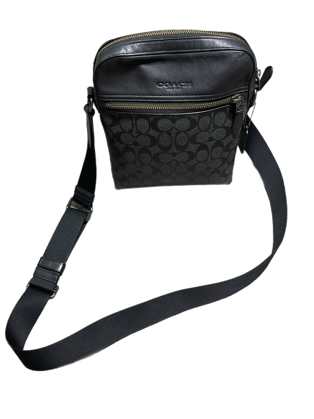 Men’s COACH Houston Flight Classic Canvas Bag